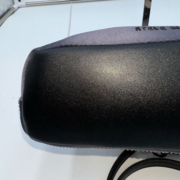 Steve Madden BBABS Sparkle Gray and Black hardware Bag - Picture 10 of 13